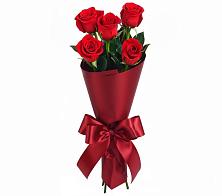 Букет 5 Красных роз Эдлесс Лав в Петровское Щелковского района