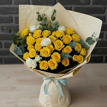 Букет цветов из:  Розы в Петровское Щелковского района