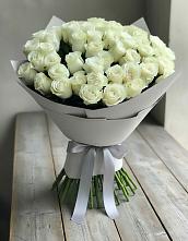 Букет 35 Белых роз в Петровское Щелковского района