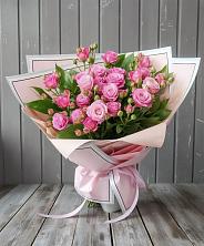 Букет Розовый кустик в Петровское Щелковского района