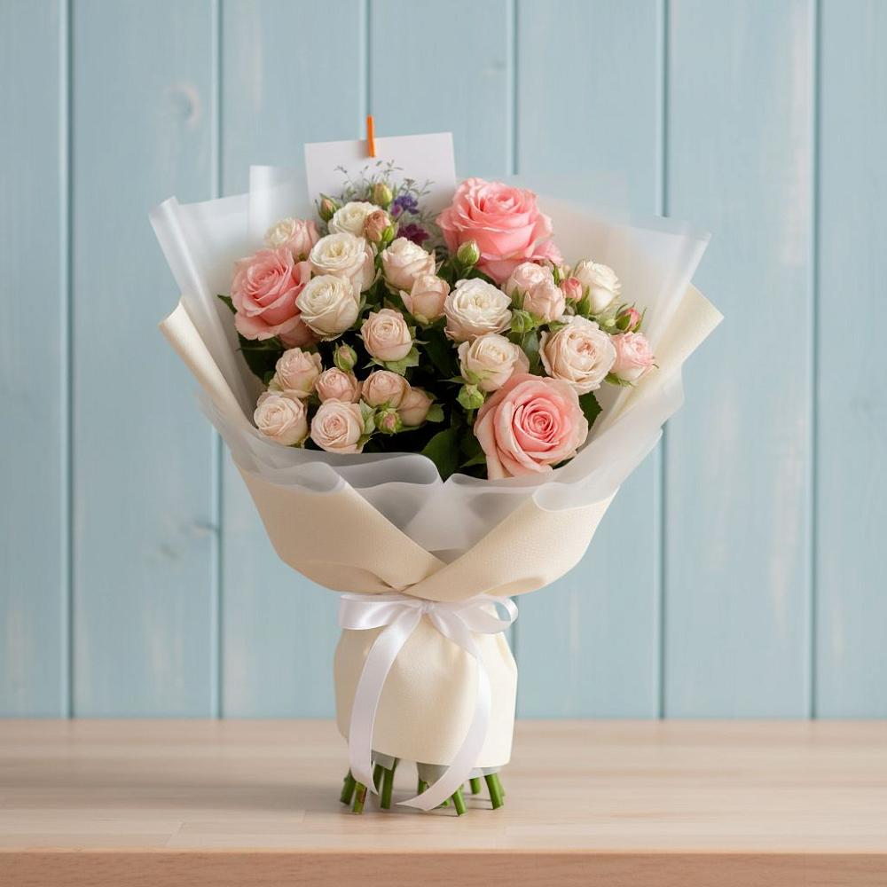 Букет цветов из: Розы в Петровское Щелковского района