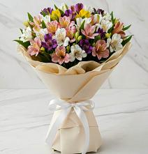 Букет цветов из:  Альстромерии #REPLACE_PRED# Петровское Щелковского района