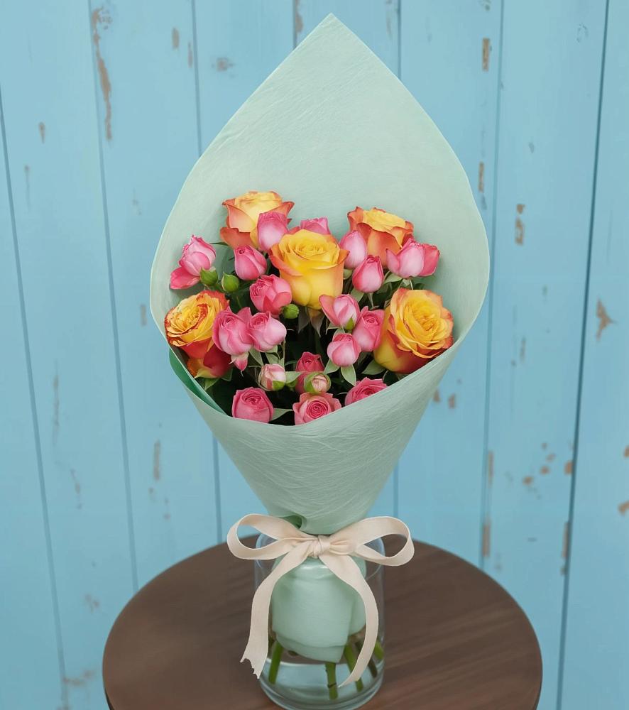 Букет цветов из: Розы в Петровское Щелковского района