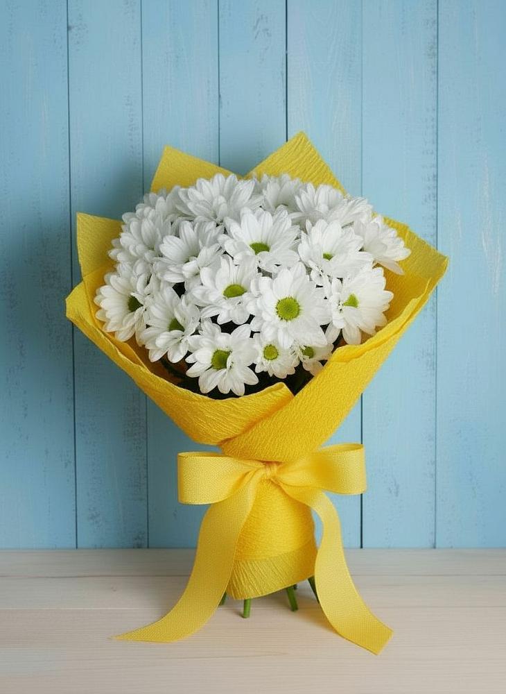 Букет цветов из: Хризантемы в Петровское Щелковского района