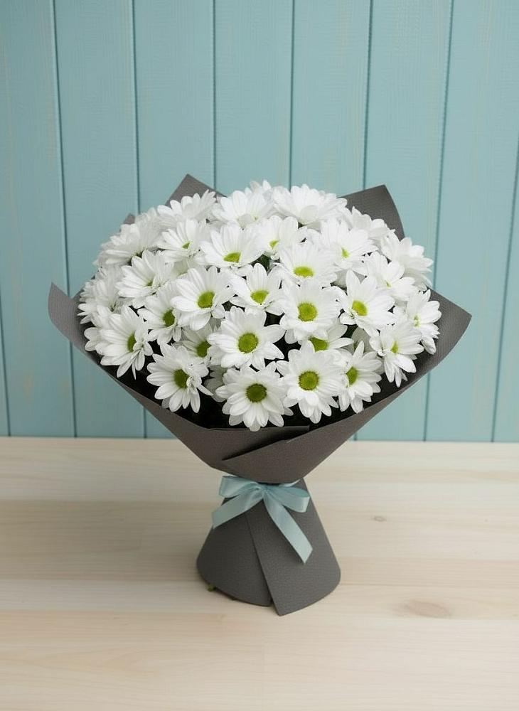 Букет цветов из: Хризантемы в Петровское Щелковского района