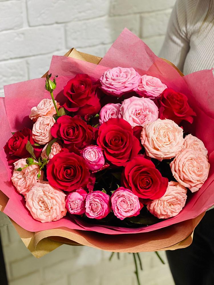 Букет цветов из: Розы в Петровское Щелковского района