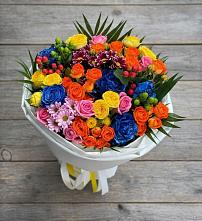 Букет цветов из:  Розы и Хризантемы #REPLACE_PRED# Петровское Щелковского района