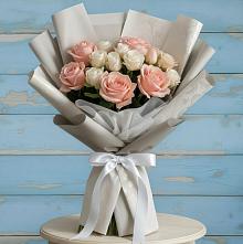 Букет цветов из:  Розы в Петровское Щелковского района
