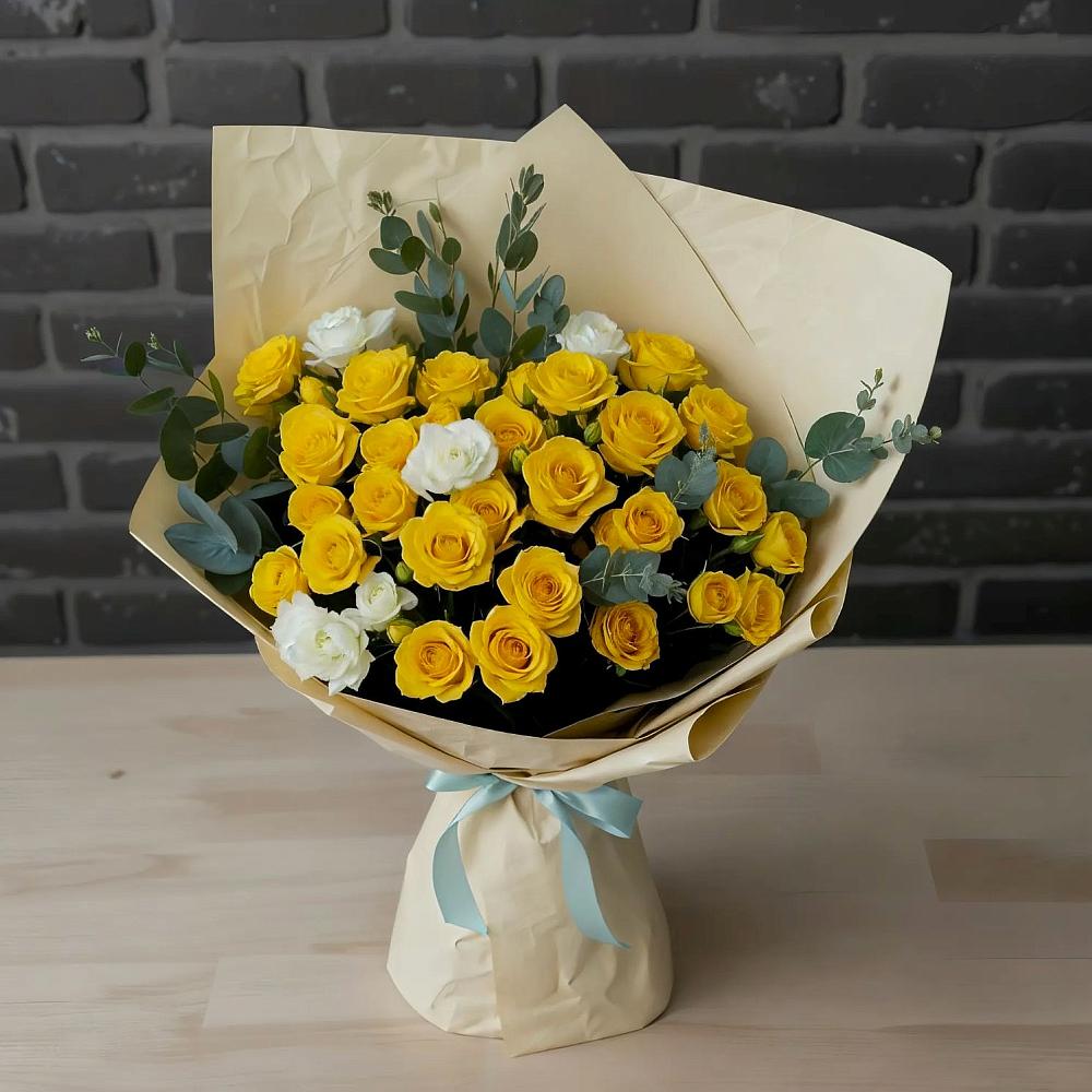 Букет цветов из: Розы в Петровское Щелковского района