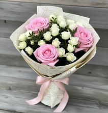 Букет цветов из:  Розы в Петровское Щелковского района