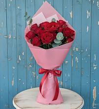 Букет цветов из:  Розы в Петровское Щелковского района