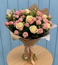Букет цветов из:  Розы в Петровское Щелковского района