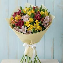 Букет цветов из:  Альстромерии в Петровское Щелковского района