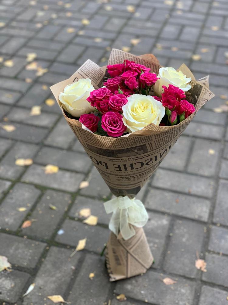 Букет цветов из: Розы в Петровское Щелковского района