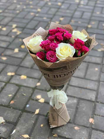 Букет цветов из: Розы в Петровское Щелковского района