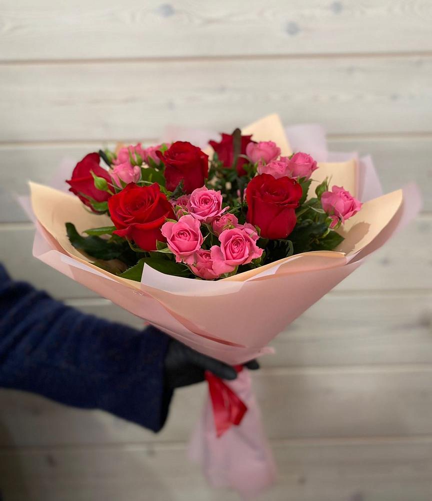 Букет цветов из: Розы в Петровское Щелковского района