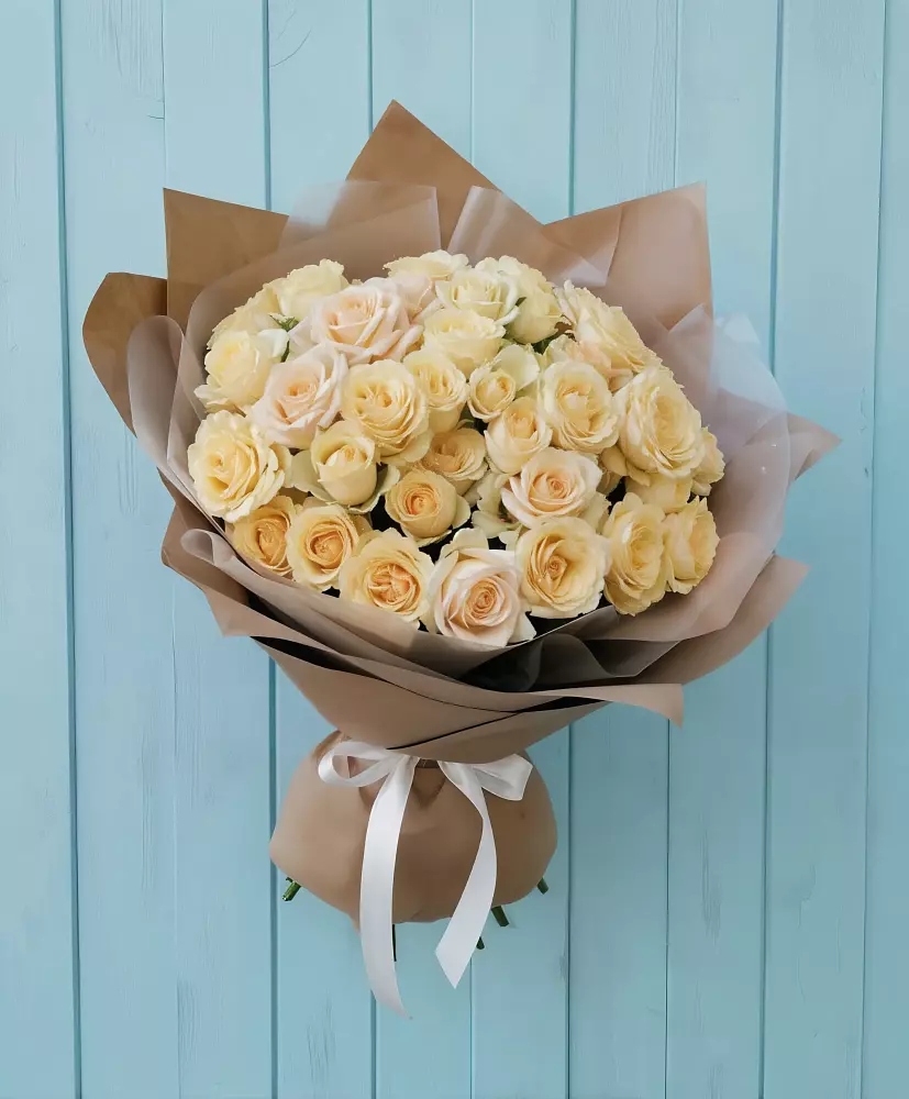 Букет Кремовое облако в Петровское Щелковского района