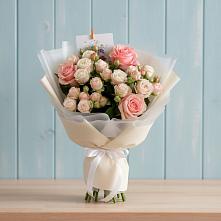 Букет цветов из:  Розы #REPLACE_PRED# Петровское Щелковского района