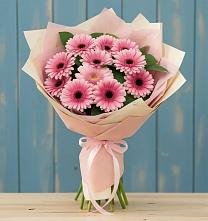 Букет цветов из:  Герберы #REPLACE_PRED# Петровское Щелковского района