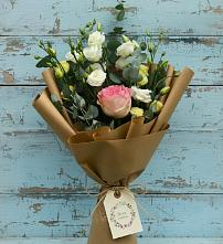 Букет цветов из:  Розы и Лизиантусы #REPLACE_PRED# Петровское Щелковского района