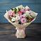 Букет цветов из: Хризантемы, Альстромерии и Розы в Петровское Щелковского района